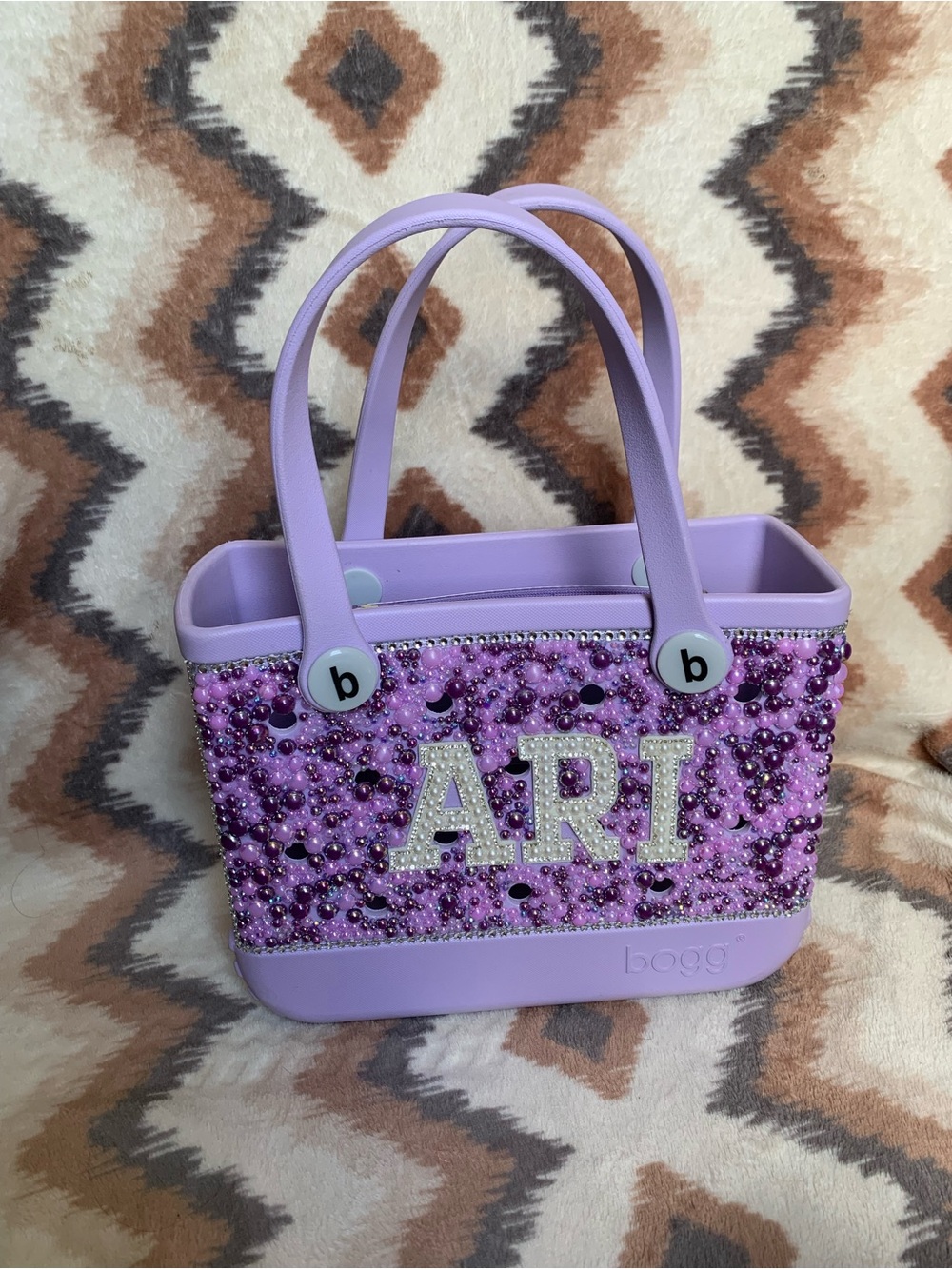 Customized “ARI” Bitty Bogg Bag